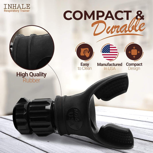 Breathing Exercise Device – Lung Capacity Trainer for Fitness & Respiratory Health