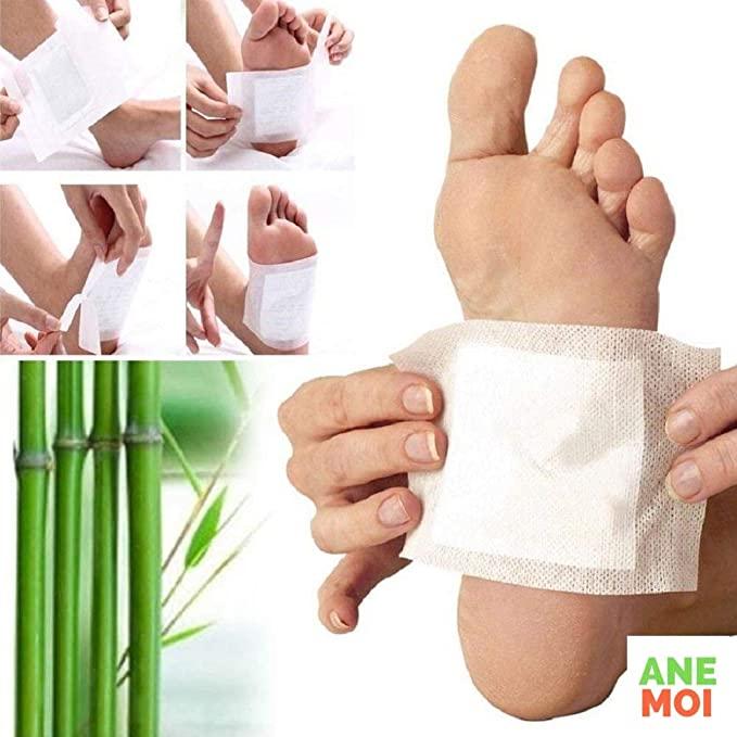 Detox Foot Patches Pads for Body Stress Relief – Natural Cleansing (Set of 10)