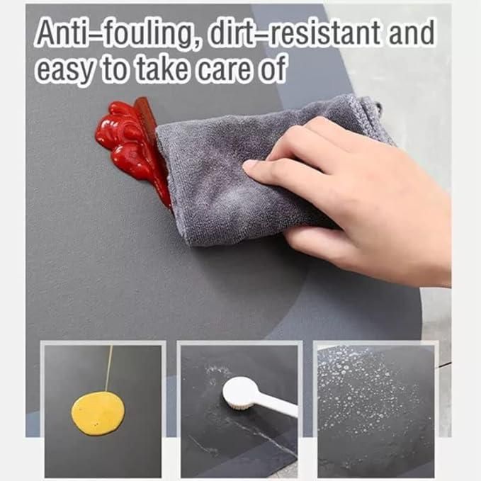 2 Pcs Anti-Slip Kitchen Mat Set – Waterproof, Absorbent & Easy to Clean