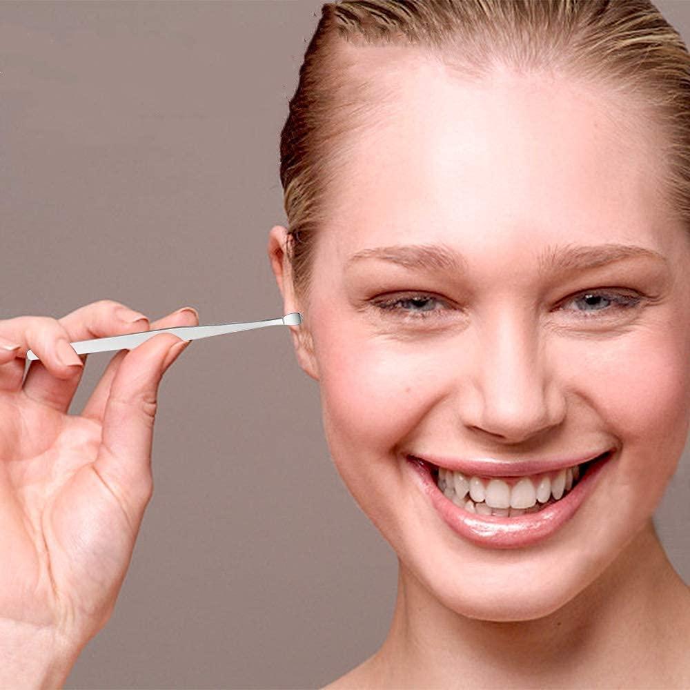 6 Pieces Ear Wax Removal Kit – Smooth Stainless Steel Ear Cleaning Tools