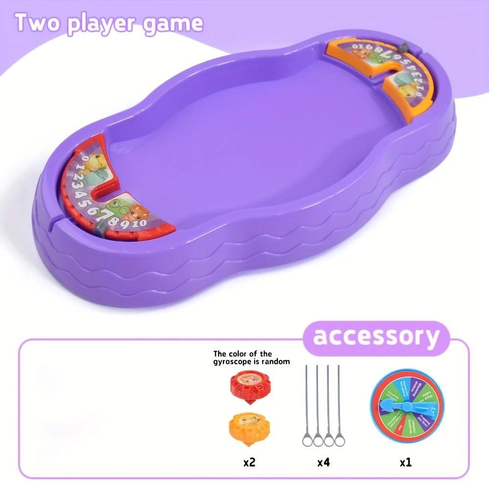 Dino Battle Gyro Spinning Toys & Fun Board Game for Kids – Action-Packed Playset