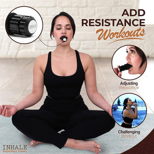 Breathing Exercise Device – Lung Capacity Trainer for Fitness & Respiratory Health