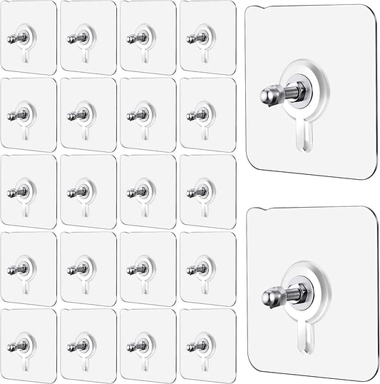 Heavy‑Duty Adhesive Wall Hooks – Drill‑Free, Waterproof & Ready for Every Room