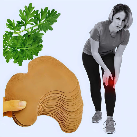 Herbal Knee Plaster Sticker – Wormwood Extract Pain Relief Patches (Pack of 12)
