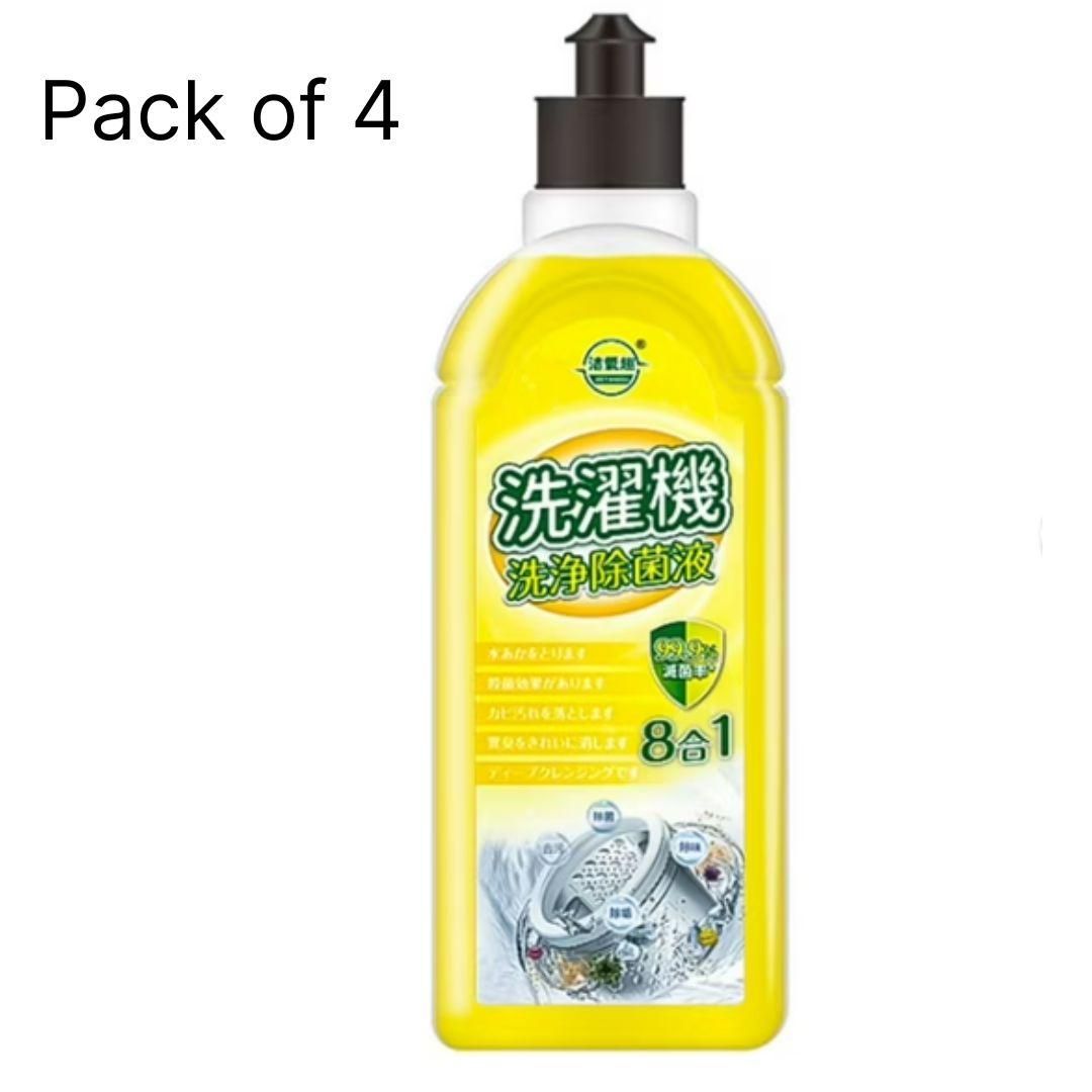 Washtank Cleaner 200ML – Deep Cleaning Liquid for Washing Machines (Pack of 4)